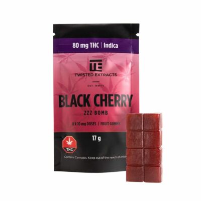 Black Cherry Indica Zzz Bomb by Twisted Extracts