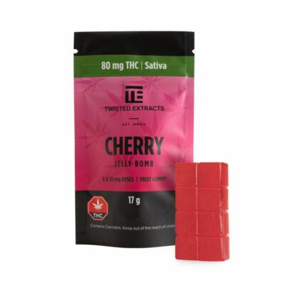 Cherry Sativa Jelly Bomb by Twisted Extracts