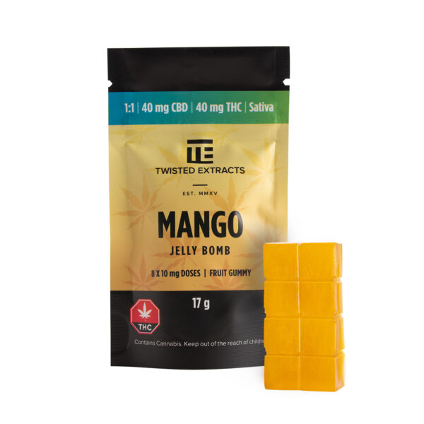 Mango 1:1 Sativa Jelly Bomb by Twisted Extracts