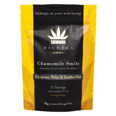 THC Infused Chamomile Smile Tea by High Tea