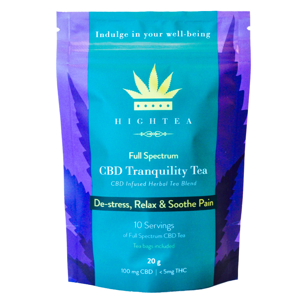 CBD Tranquility Tea (100mg CBD) by High Tea - REEFSIDE Therapeutics