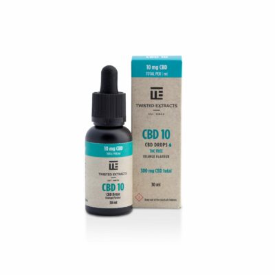 CBD 10 Oil Drops by Twisted Extracts