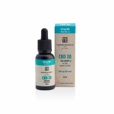 CBD 30 Oil Drops by Twisted Extracts