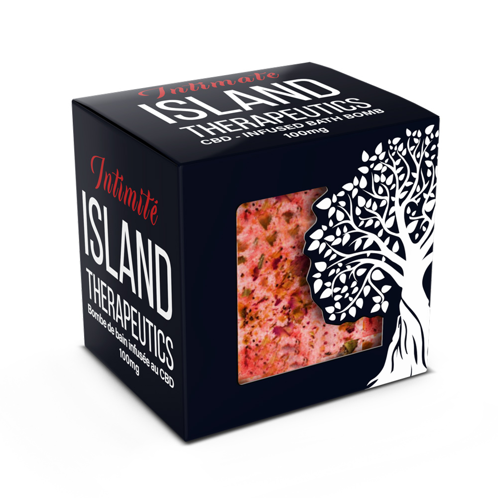 Intimate CBD Bath Bomb <span/> (100mg CBD) by Island Therapeutics