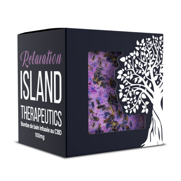 Relaxation CBD Bath Bomb by Island Therapeutics