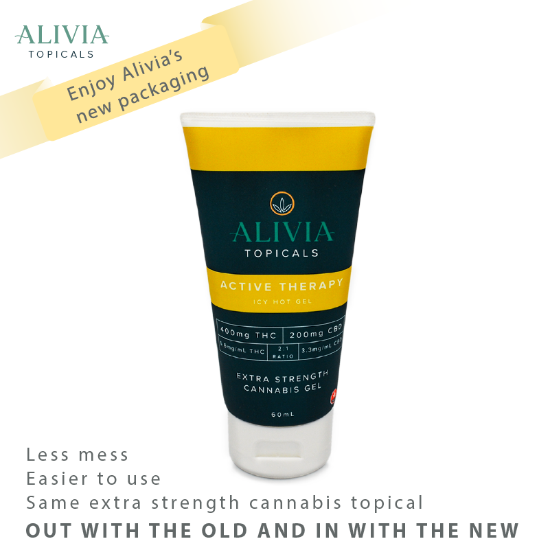 Active Therapy Icy Hot Lotion (2oz)<span/>(400mg THC + 200mg CBD) by Alivia