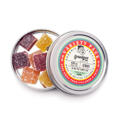 CBD Organic Gummies Variety Pack by Grandpa's Medicine