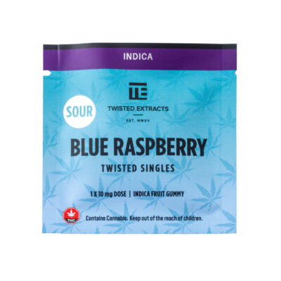 Sour Blue Raspberry Twisted Singles Sample by Twisted Extracts