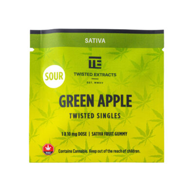 Sour Green Apple Twisted Singles Sample by Twisted Extracts
