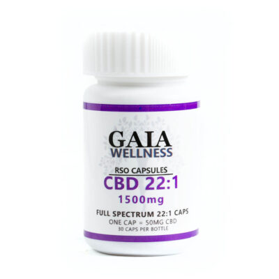 GAIA 22-1-CBD Capsules 1500mg