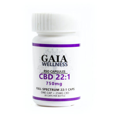 GAIA 22-1-CBD Capsules 750mg