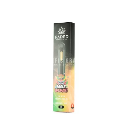 Faded Vaporizer 2mL Pens - Mauwi Wowie