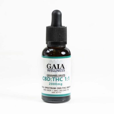 Full-Spectrum 1-1 CBD THC Drops 2000mg