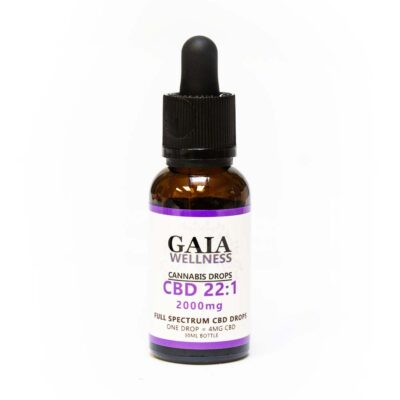 GAIA 22-1 CBD-THC DROPS 2000MG