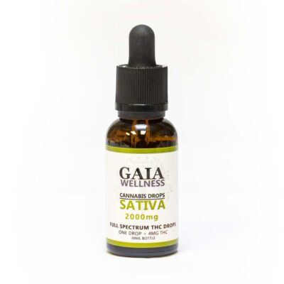 GAIA FULL SPECTRUM SATIVA DROPS 2000mg THC