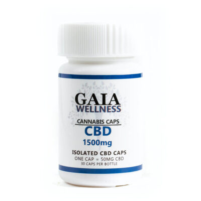 GAIA Isolated CBD Capsules 1500MG