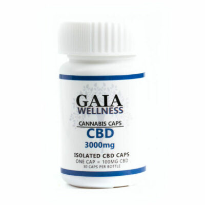 GAIA Isolated CBD Capsules 3000MG