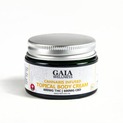 Gaia Wellness - Triple Strength Topical Body Cream 1-1 600mg THC - 600mg CBD