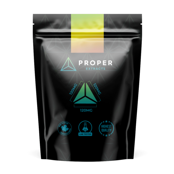 Proper Extracts Sativa Pack Live Resin THC Gummies