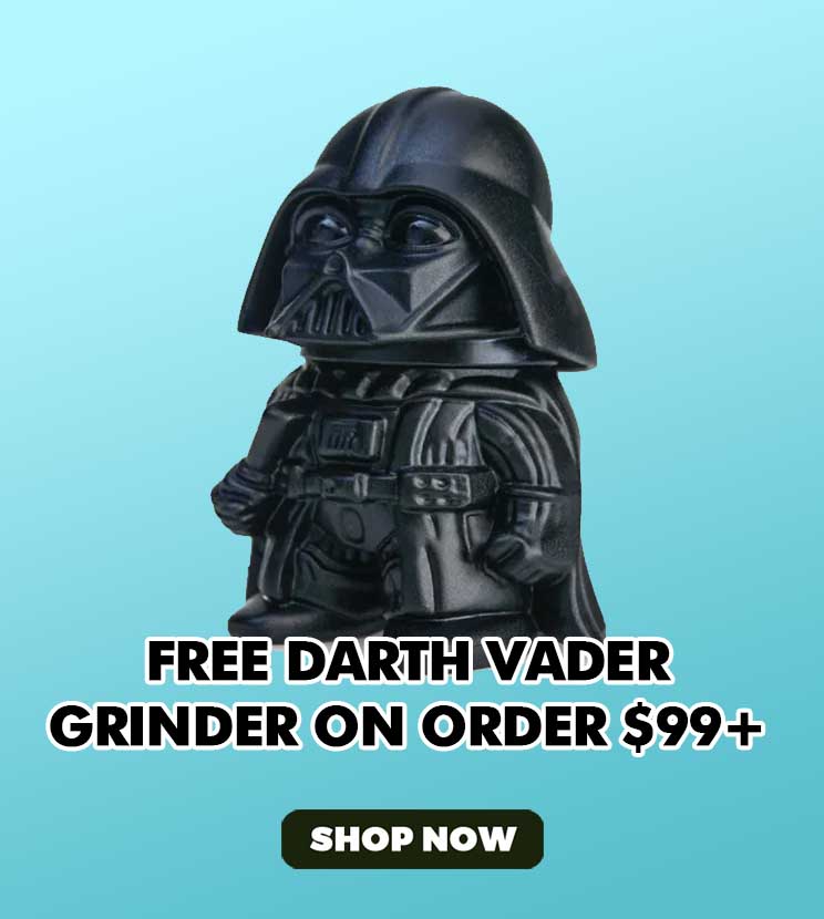 Free Darth Vader Grinder on Order $99+
