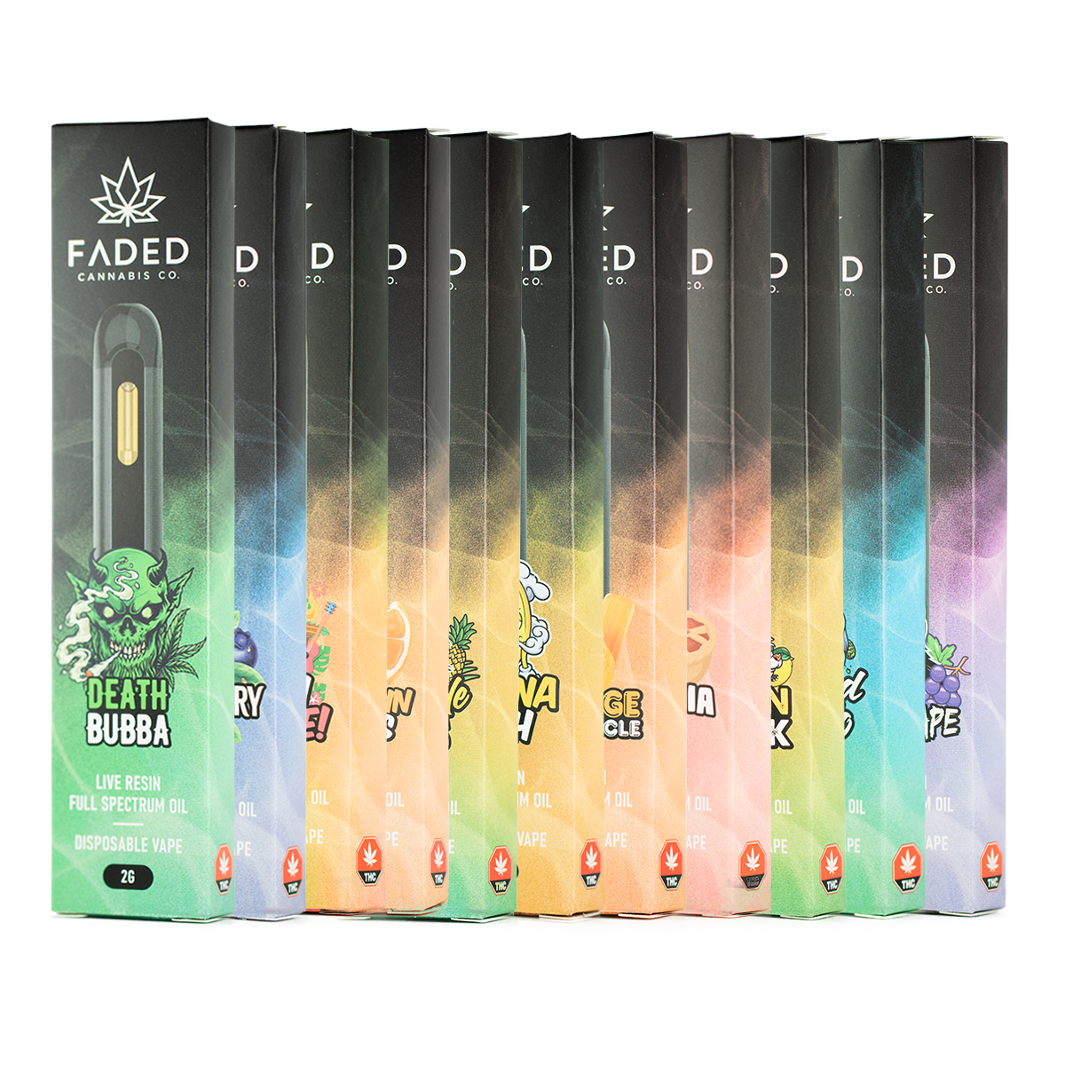 Faded Vaporizer 2mL Pens