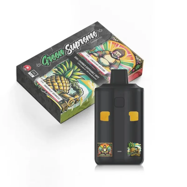 Green Supreme Laughing Buddha x Pineapple Express Disposable Vape