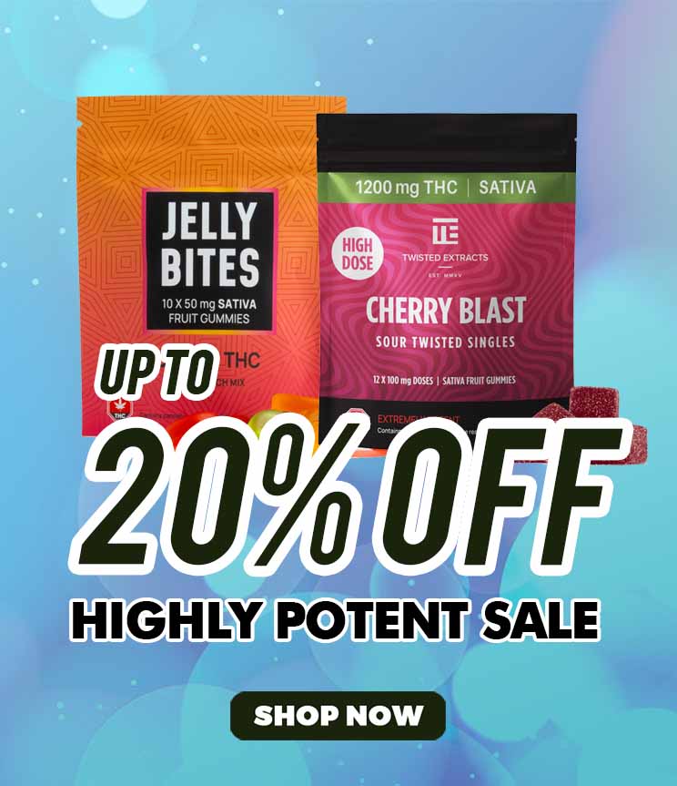 HIGHLY POTENT SALE - UP TO 20% OFF