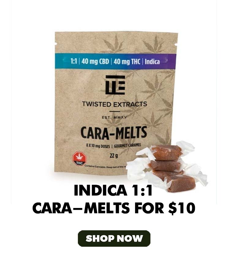 Indica 1:1 Cara-Melts - $10