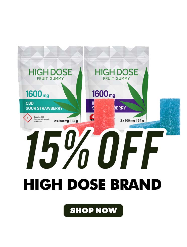 15% OFF High Dose Brand