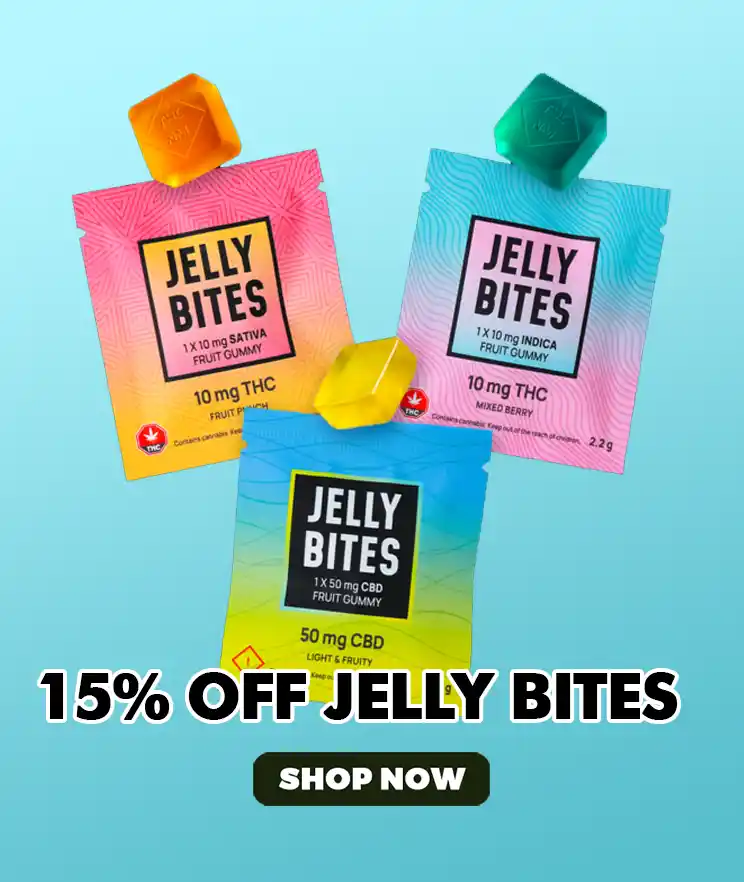 15% OFF Jelly Bites
