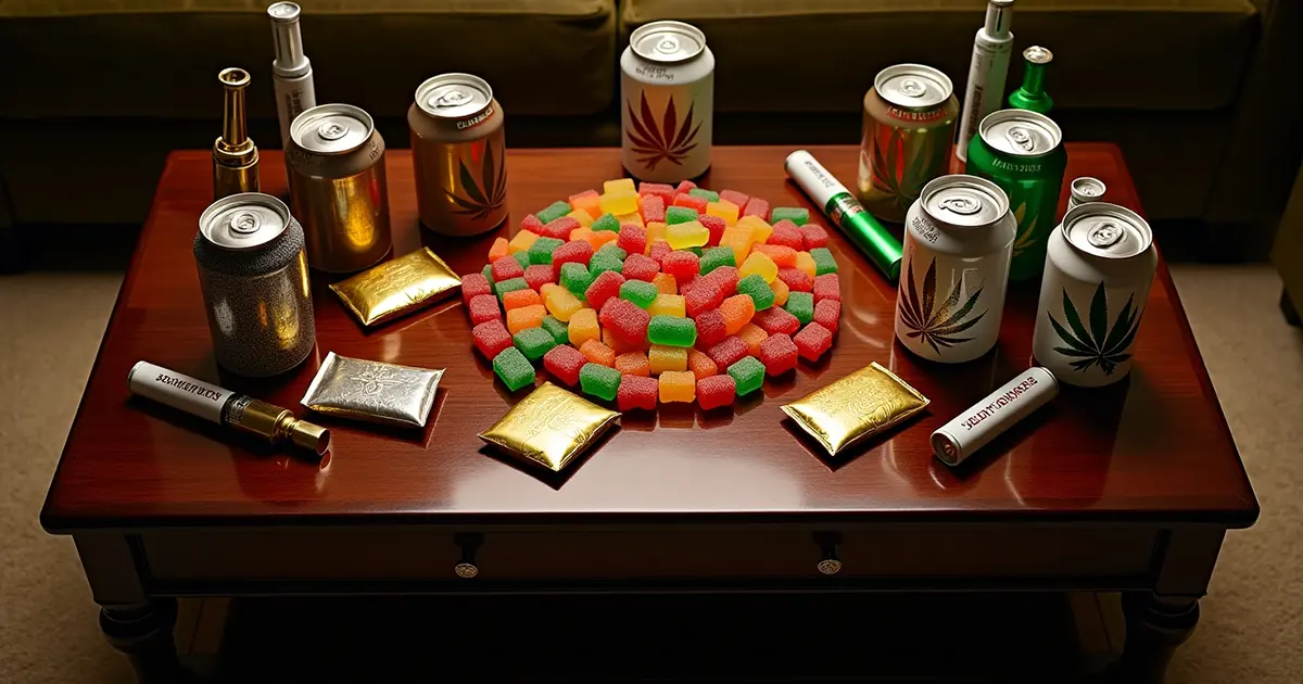 Edibles Vs. Drinks Vs. Vapes Timing At A Glance