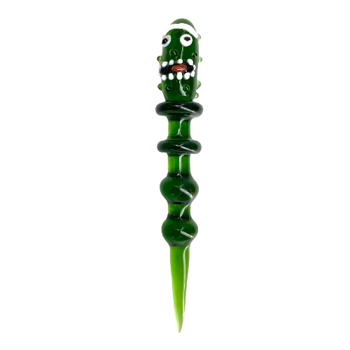 Pickle Rick Glass Dab Tool