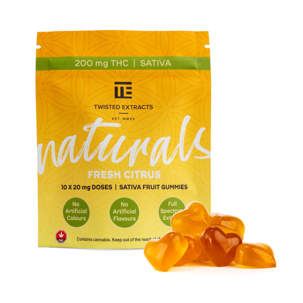 Twisted Naturals Gummies - Sativa (200mg)
