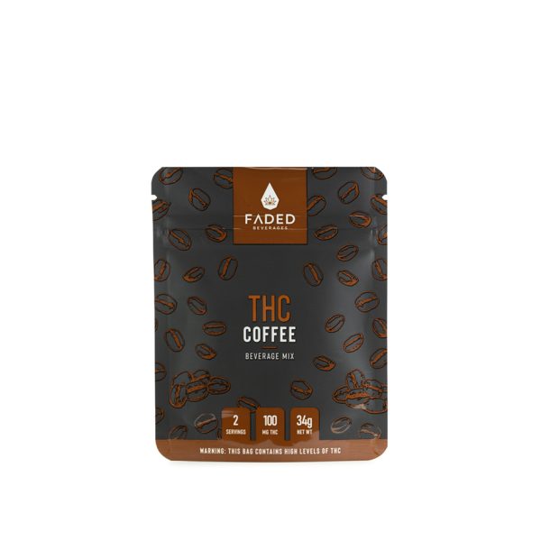 Faded-Coffee-THC-100mg Faded Coffee - (100mg THC)