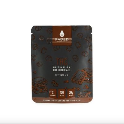 Faded Cannabis – THC Marshmallow Hot Chocolate (100mg)